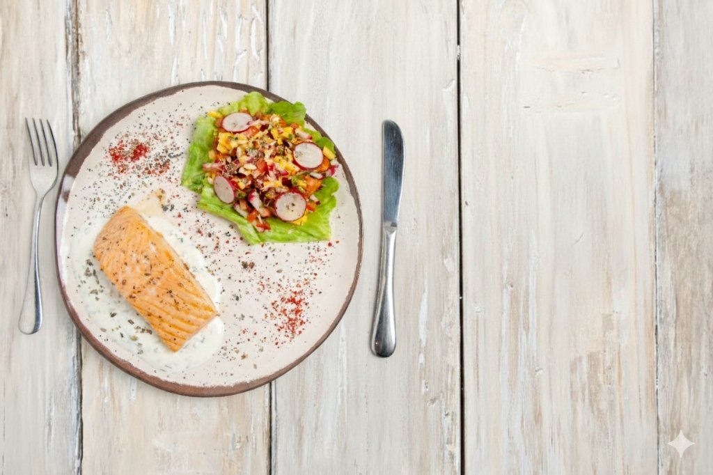 Nutritious breakfast options with proteins and healthy fats